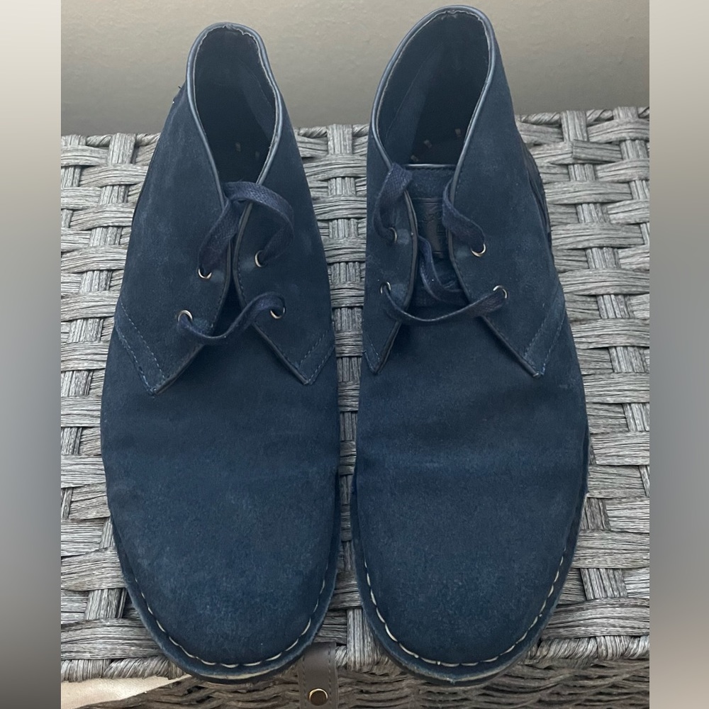 U.S Polo Assn Chukka Blue suede shoes
